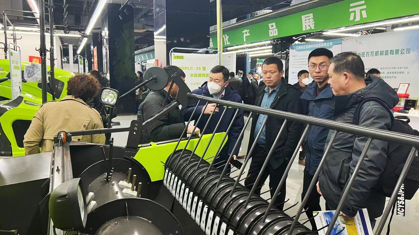 中联重科农业机械精彩亮相2023第三届中部（江西）农业机械及零部件展览会