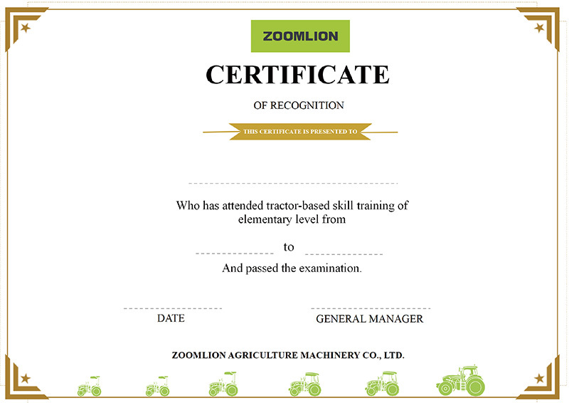 Certification Certification